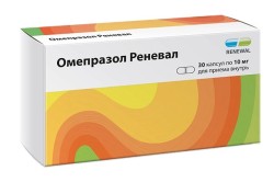 Омепразол Реневал, капс. кишечнораств. 10 мг №30